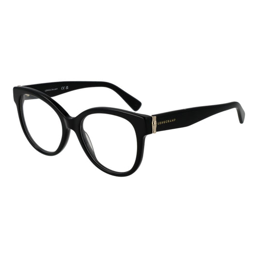 Longchamp Women’s Optical Glasses – Black Butterfly Frame, 52mm