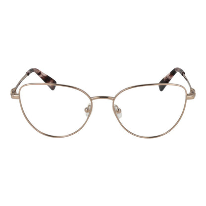 Longchamp Women’s Optical Glasses – Gold Cat Eye Frame, 54mm