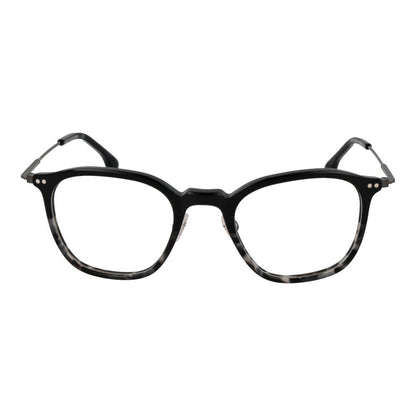 Lozza Black Unisex Optical Frames – Square Full-Rim Design