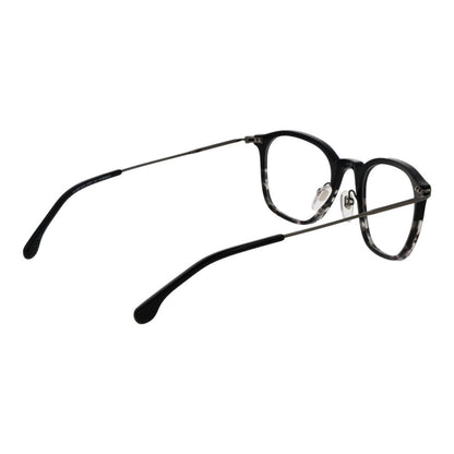 Lozza Black Unisex Optical Frames – Square Full-Rim Design
