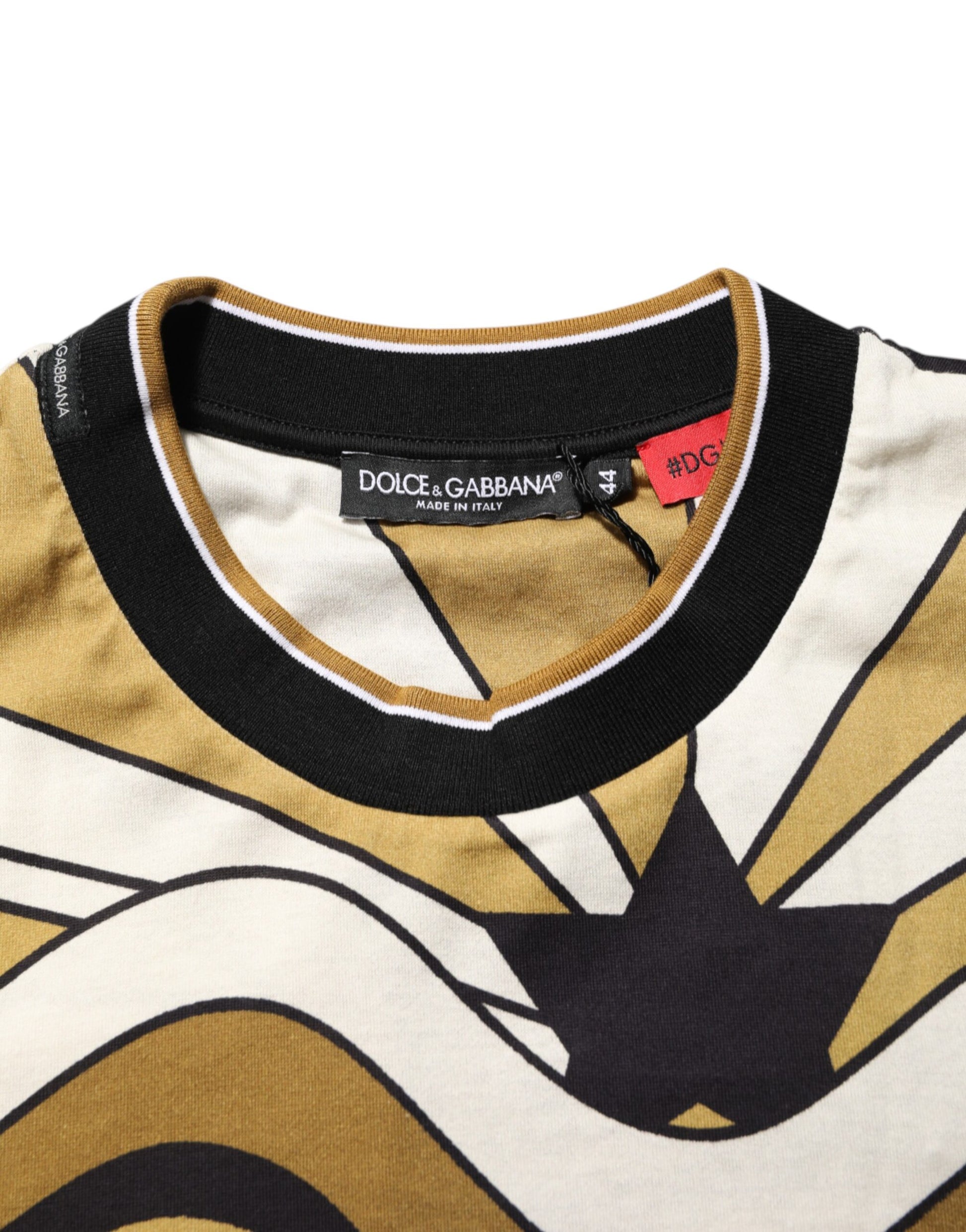 Dolce & Gabbana Multicolor Millennials Star Crew Neck T-shirt