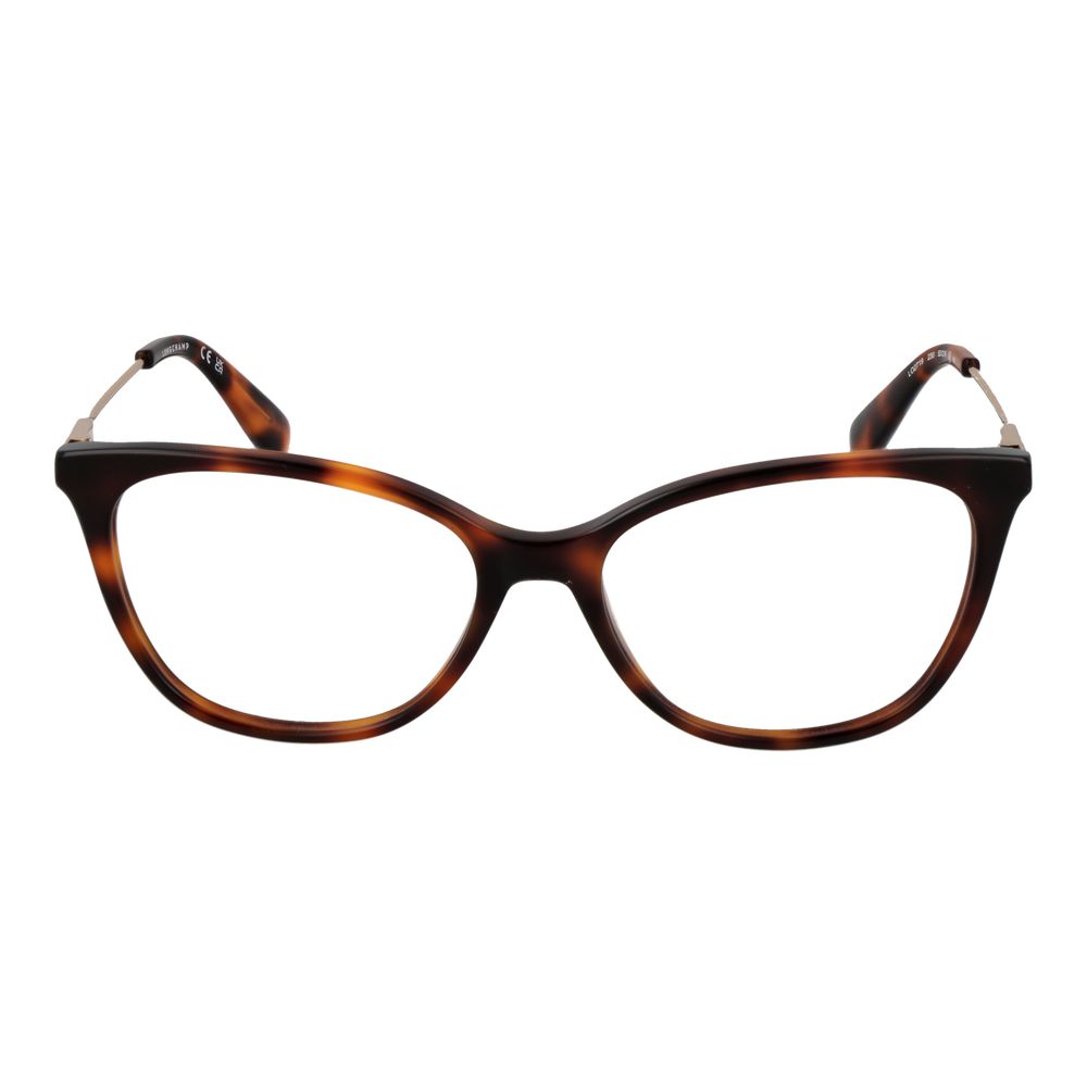 Longchamp Women’s Brown Optical Glasses – Cat Eye Frame, 53mm