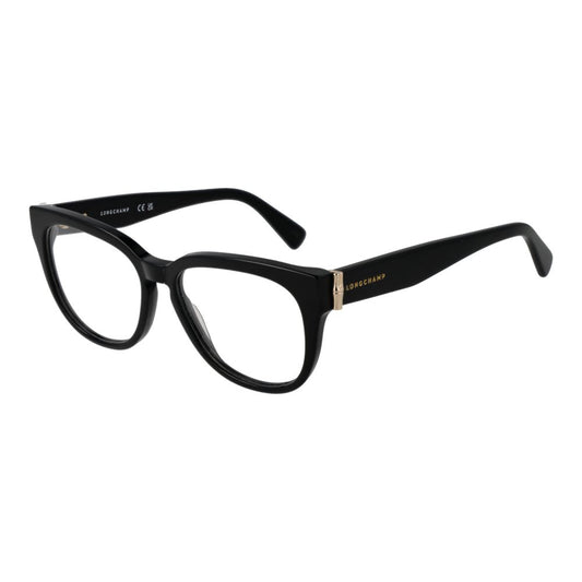 Longchamp Women’s Optical Glasses – Black Full-Rim Frame, 52mm