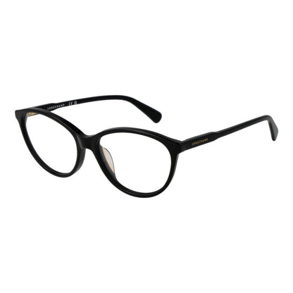 Longchamp Women’s Cat Eye Optical Frames – Black Full-Rim