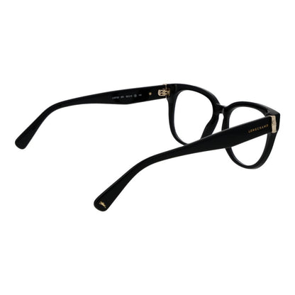 Longchamp Women’s Optical Glasses – Black Full-Rim Frame, 52mm