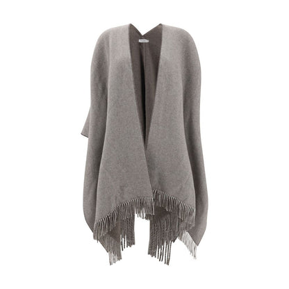 Brunello Cucinelli Reversible Cashmere Poncho