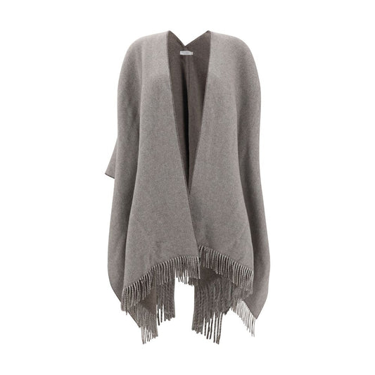 Brunello Cucinelli Reversible Cashmere Poncho