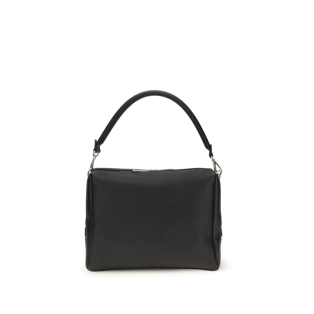 Fendi Black Leather Lui Large Bag
