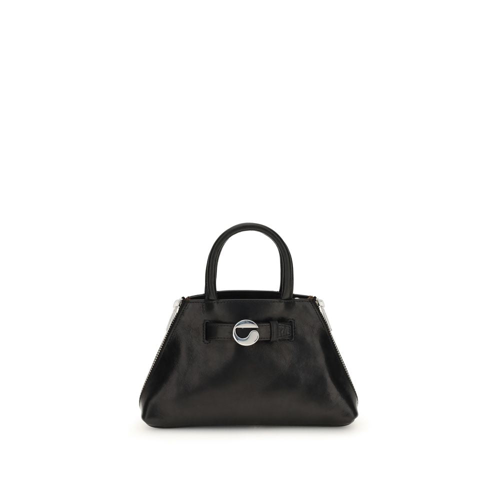 Coperni Black Leather MINI DATA BAG
