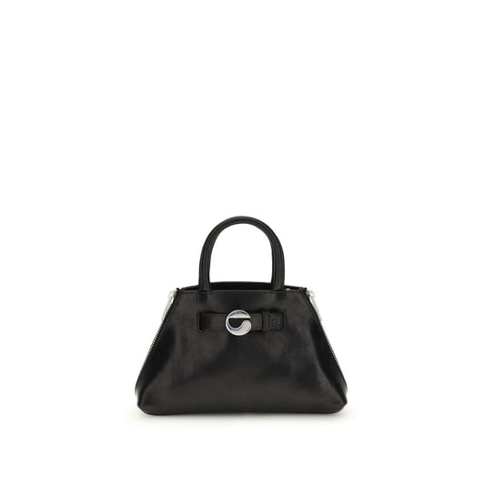 Coperni Black Leather MINI DATA BAG
