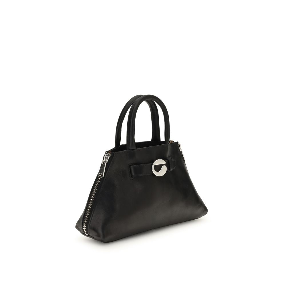 Coperni Black Leather MINI DATA BAG