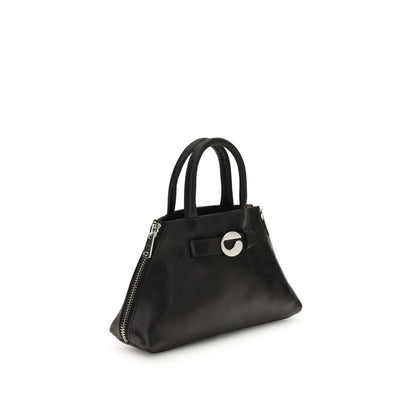 Coperni Black Leather MINI DATA BAG