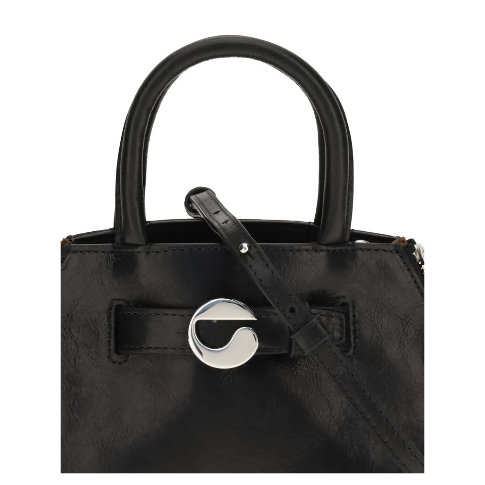 Coperni Black Leather MINI DATA BAG