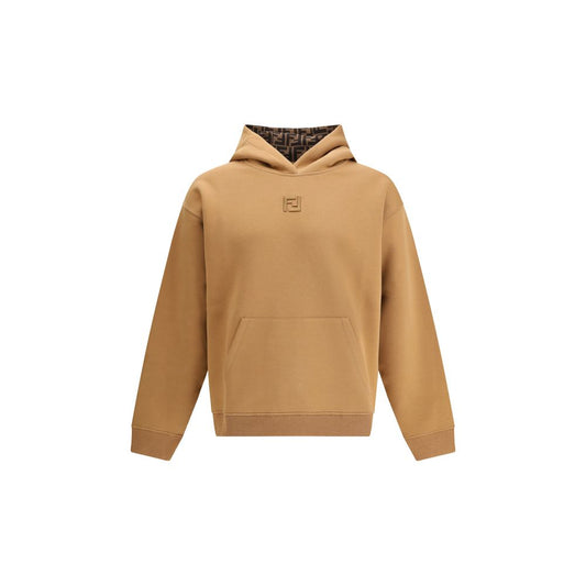 Fendi Monochrome Cotton Hoodie