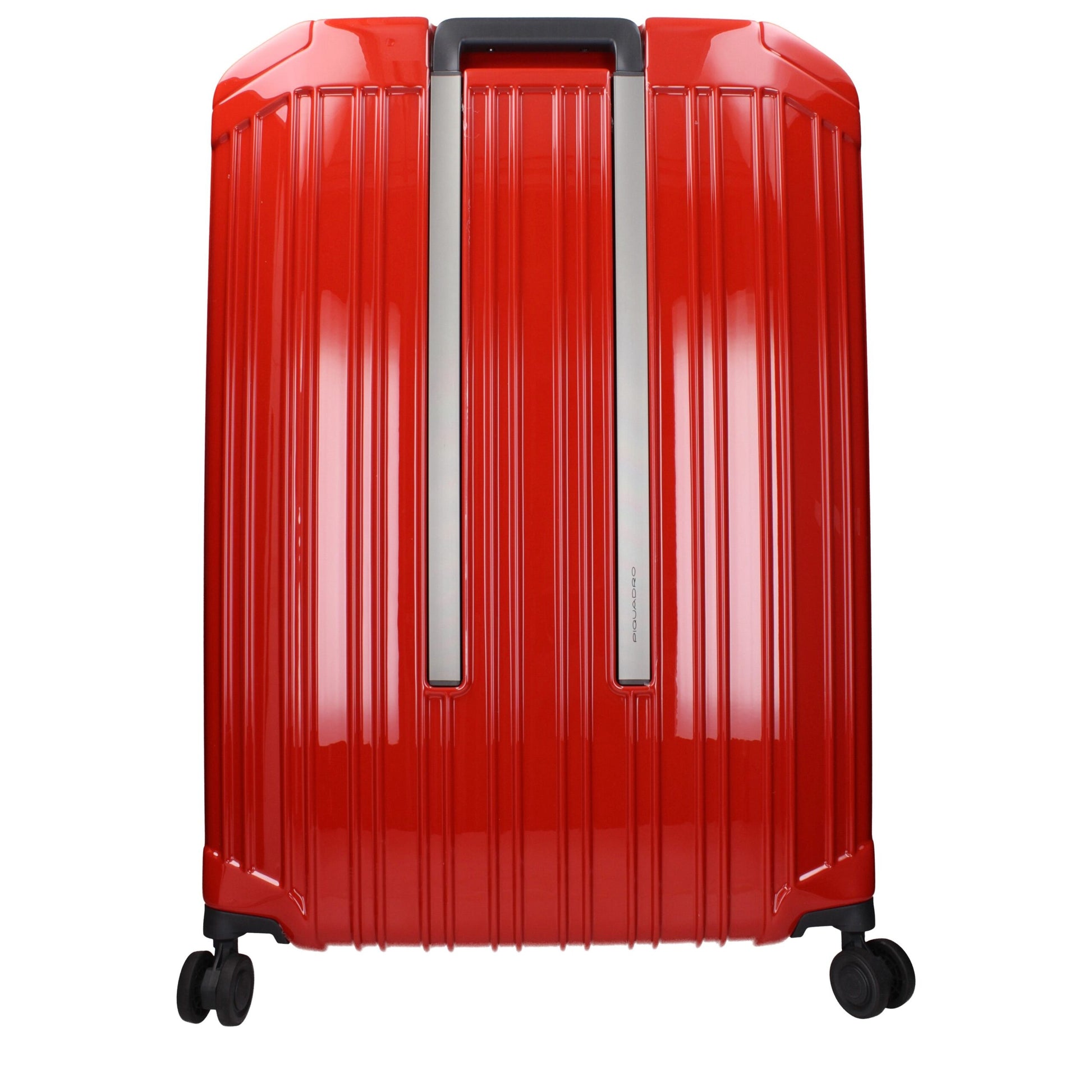 Piquadro Red Polycarbonate Trolley Luggage
