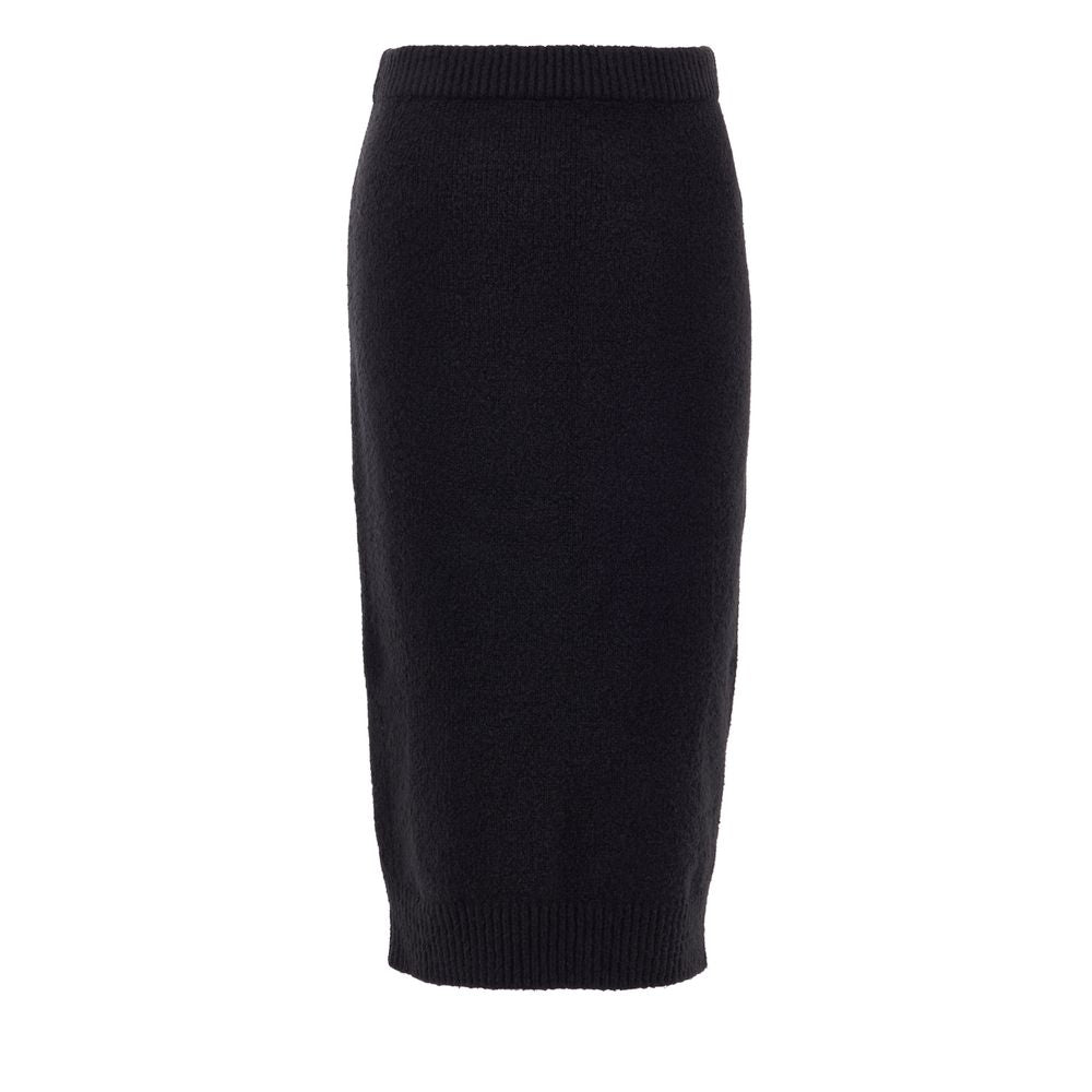 Tom Ford Black Cashmere Blend Pencil Skirt