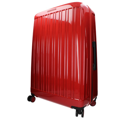 Piquadro Red Polycarbonate Trolley Luggage