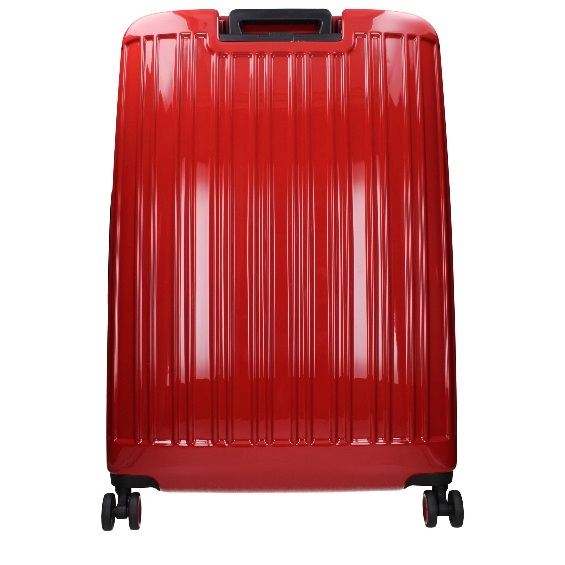 Piquadro Red Polycarbonate Trolley Luggage