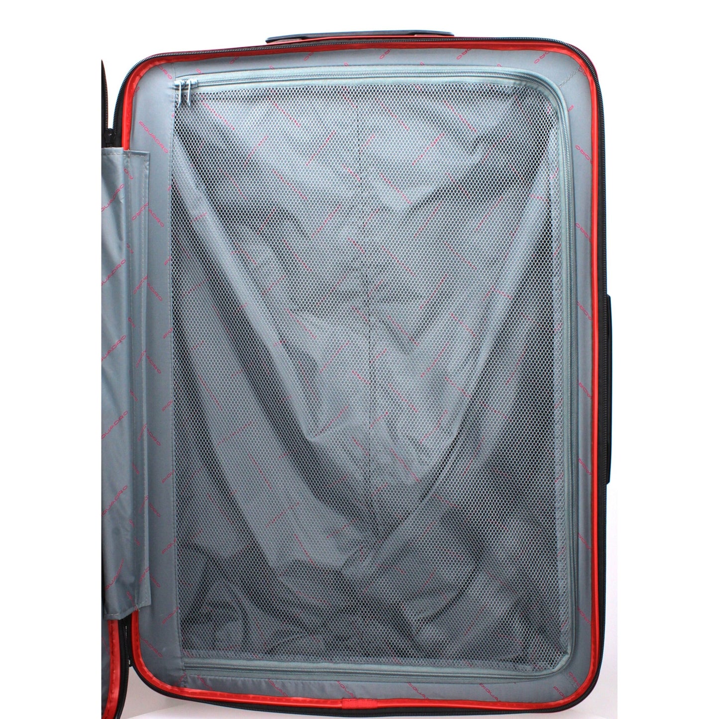 Piquadro Red Polycarbonate Trolley Luggage