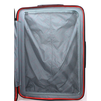 Piquadro Red Polycarbonate Trolley Luggage