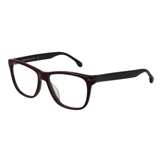 Lozza Brown Men’s Optical Frames – Rectangle Full-Rim Style