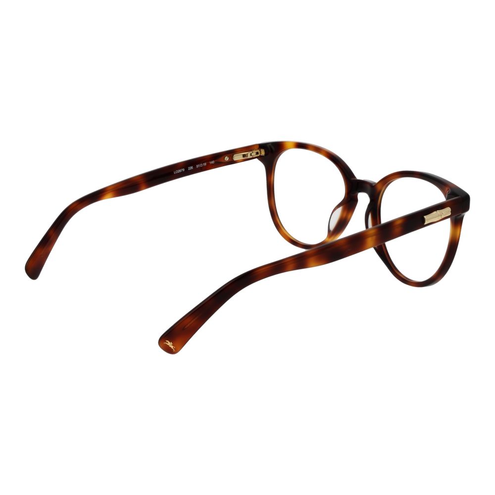 Longchamp Brown Women's Optical Frames – Panto Style, 51mm