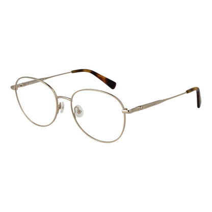 Longchamp Women’s Optical Glasses – Gold Full-Rim Frame, 54mm