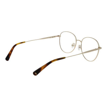 Longchamp Women’s Optical Glasses – Gold Full-Rim Frame, 54mm
