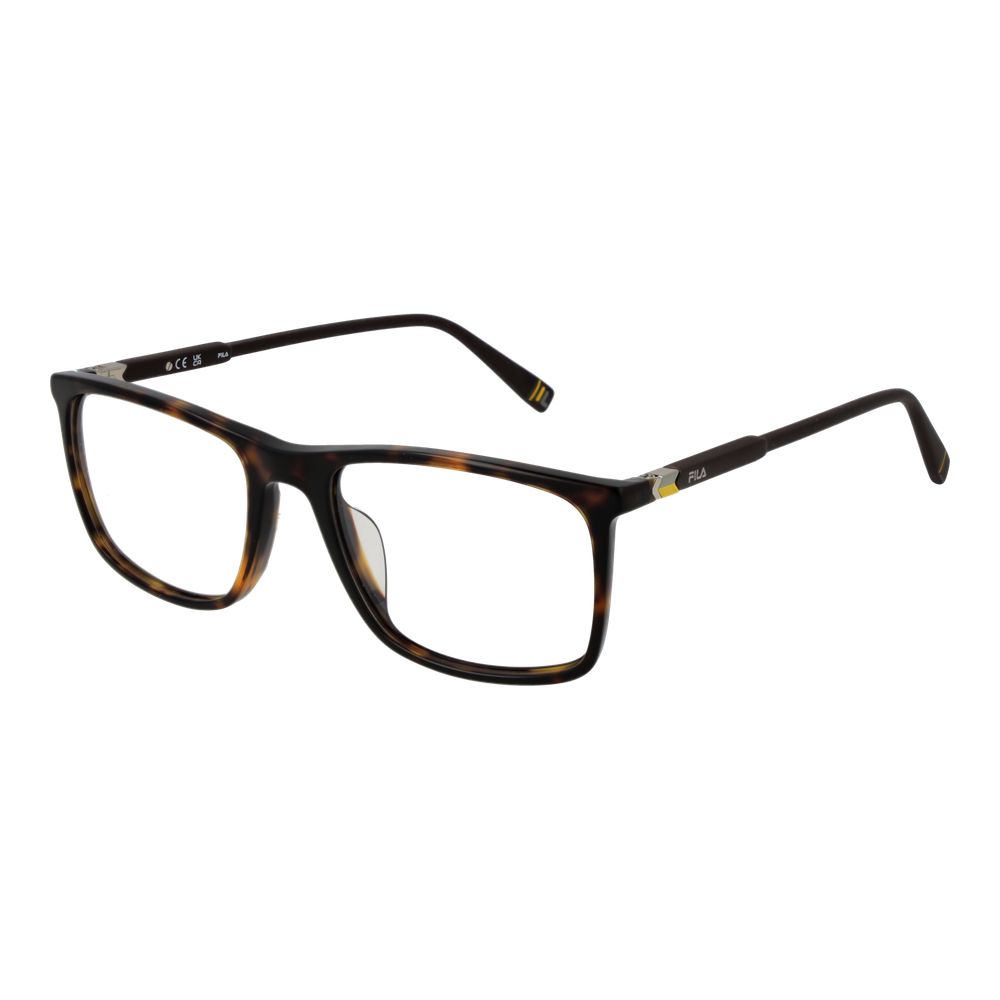 Fila Men's Optical Glasses – Brown Full-Rim Frame, 53mm