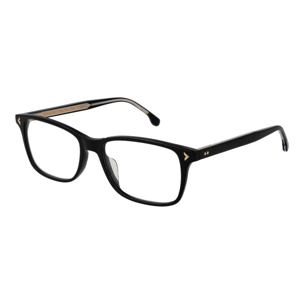 Lozza Women’s Optical Frames – Black Square Full-Rim Design