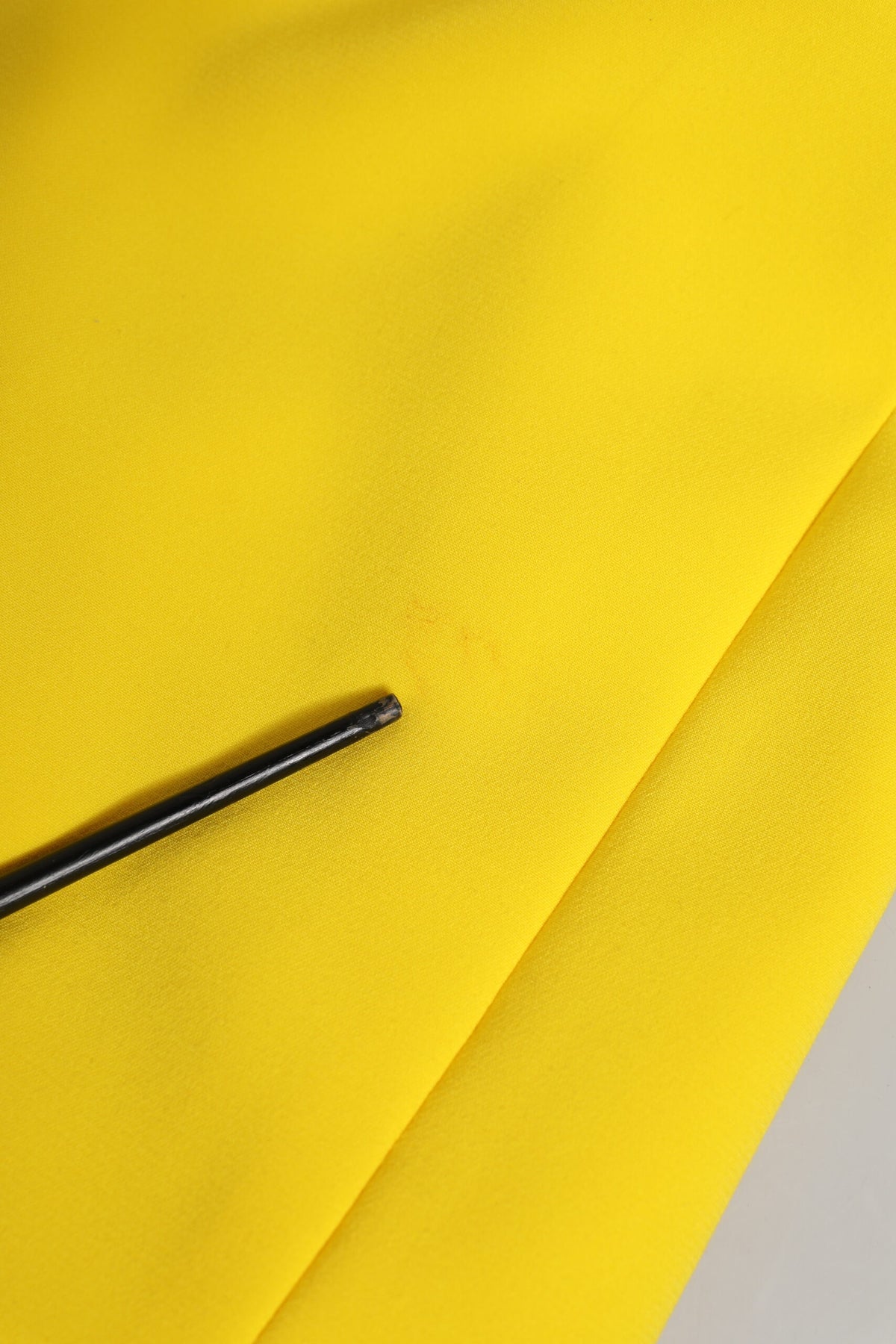 Dolce & Gabbana Yellow Polyester Sleeveless Sheath Midi Dress