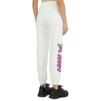 Comme Des Fuckdown White Cotton Tracksuit Bottoms