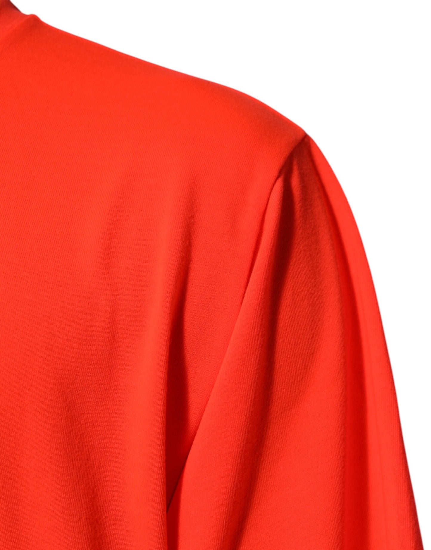 Dolce & Gabbana Neon Orange Crew Neck T-shirt