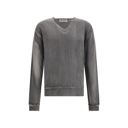 Our Legacy V Neck Grey Sweater