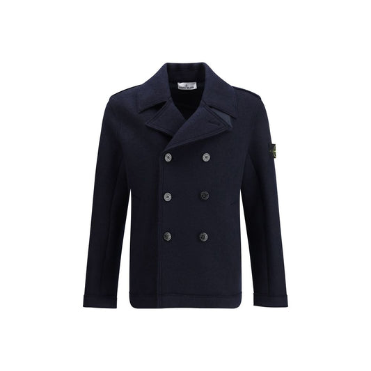 Stone Island Wool Felt Coat