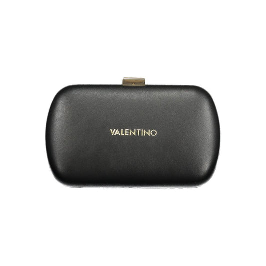 Mario Valentino Black Polyethylene Handbag - Elegance Redefined