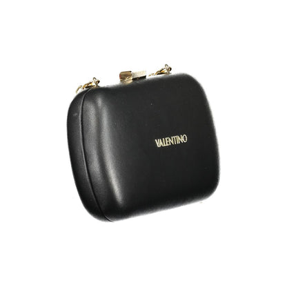 Mario Valentino Black Polyethylene Handbag - Elegance Redefined