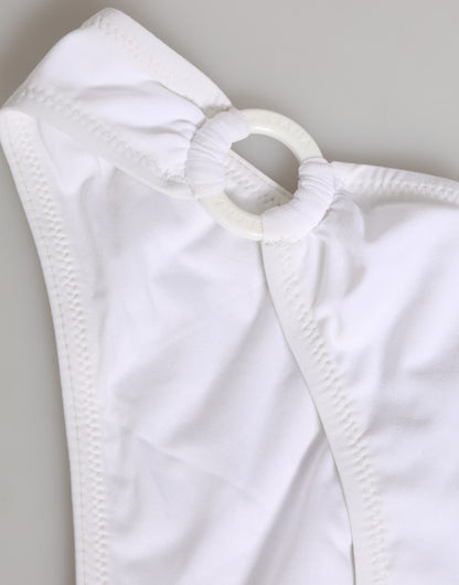 Dolce & Gabbana White Logo Swimsuit 2 Piece Set
