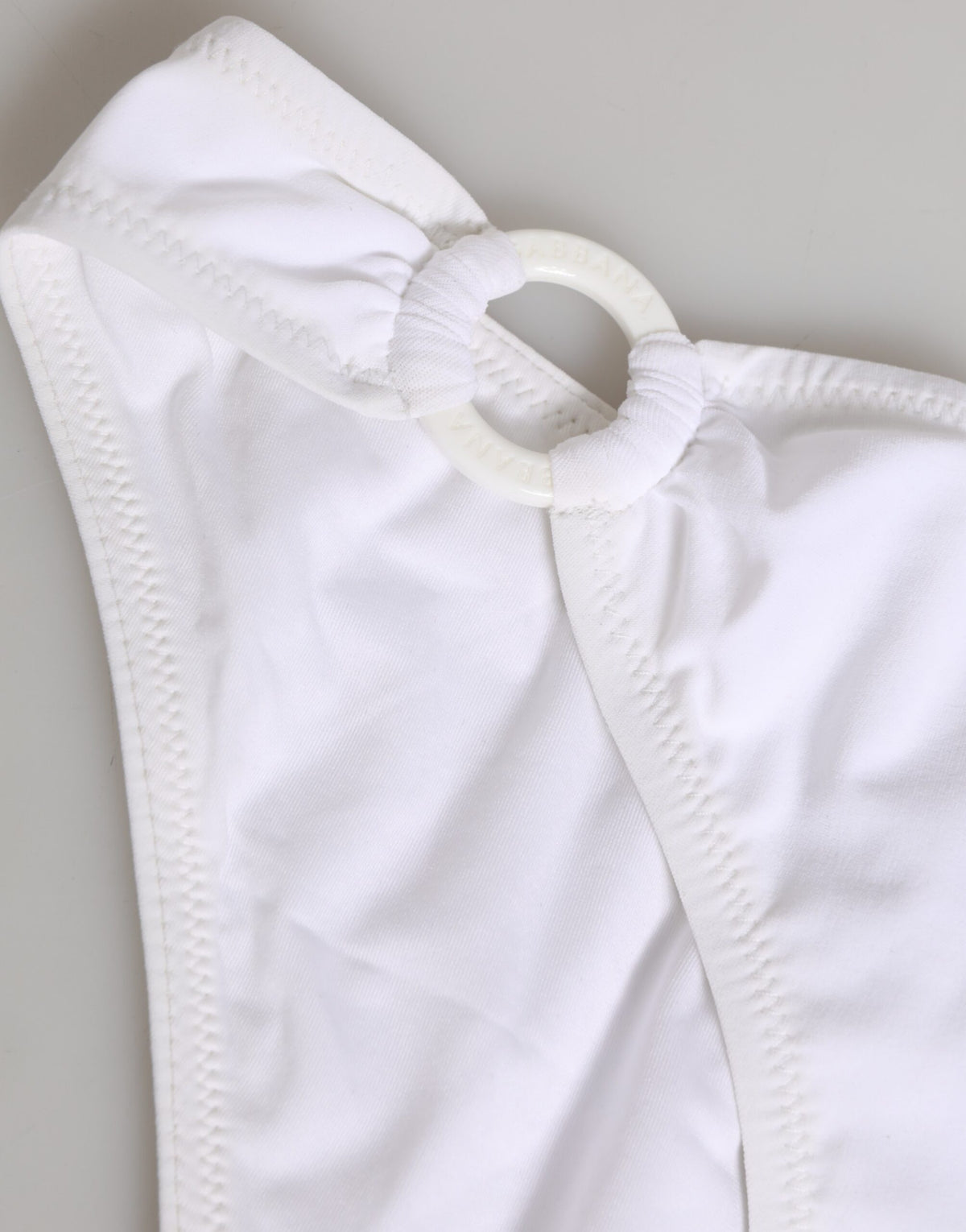 Dolce & Gabbana White Logo Swimsuit 2 Piece Set
