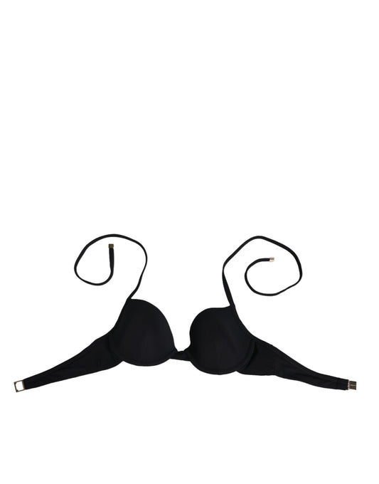 Dolce & Gabbana Black Underwire Push Up Balconette Bra