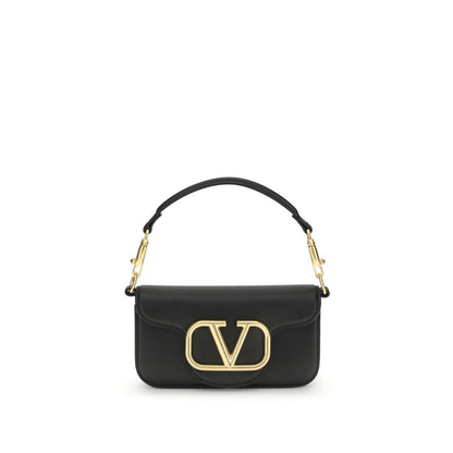 Valentino Garavani Locò Leather Shoulder Bag