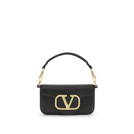Valentino Garavani Locò Leather Shoulder Bag