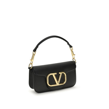 Valentino Garavani Locò Leather Shoulder Bag