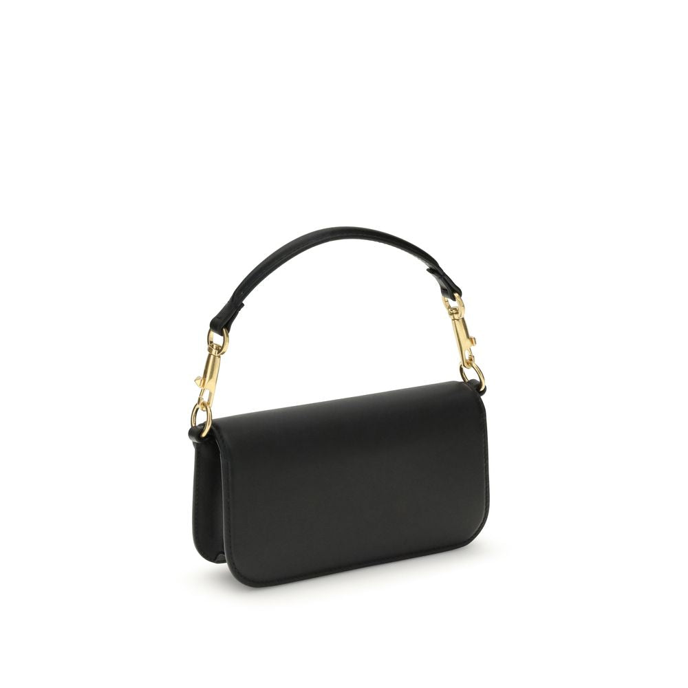 Valentino Garavani Locò Leather Shoulder Bag