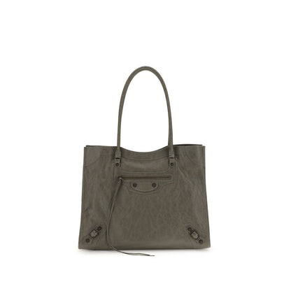 Balenciaga Le City Tote Bag - Soft Arena Lambskin Leather