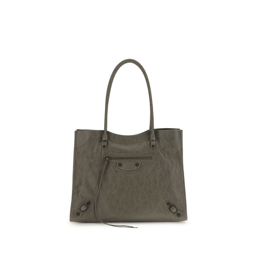 Balenciaga Le City Tote Bag - Soft Arena Lambskin Leather