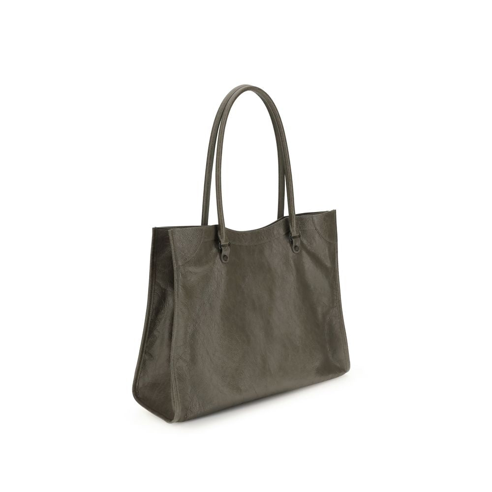 Balenciaga Le City Tote Bag - Soft Arena Lambskin Leather