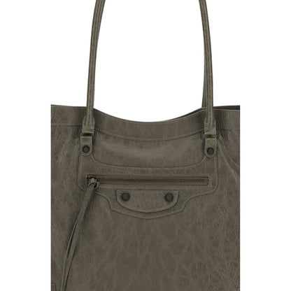 Balenciaga Le City Tote Bag - Soft Arena Lambskin Leather