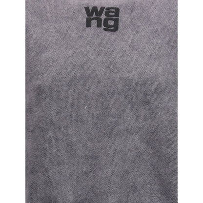 Alexander Wang Embossed Logo Crewneck Sweatshirt