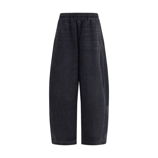 Alexander Wang Black Track Pants with Elastic Waistband